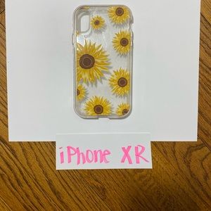 iPhone XR sunflower case